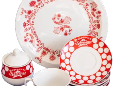 Розробка та виготовлення ексклюзивного дизайну посуду для ресторанів та кафе