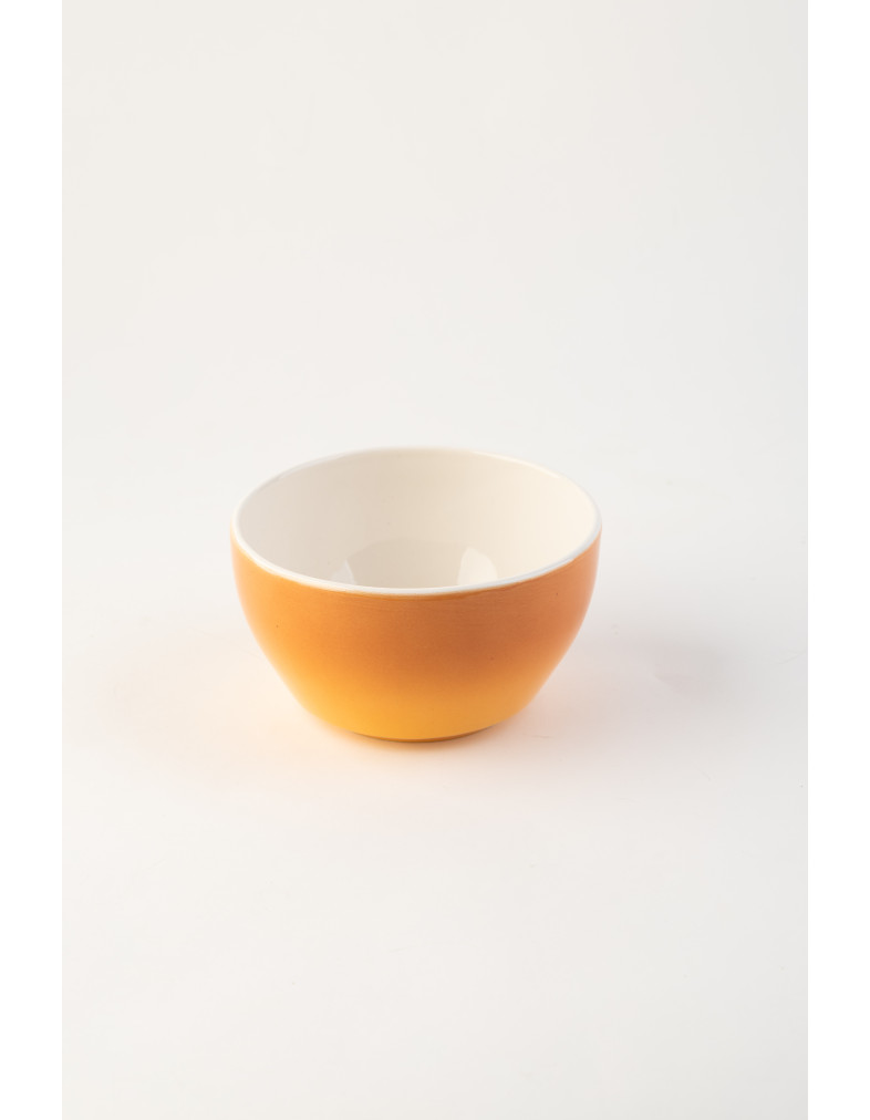 Піала Ideal Ceramic, помаранчева з жовтим 