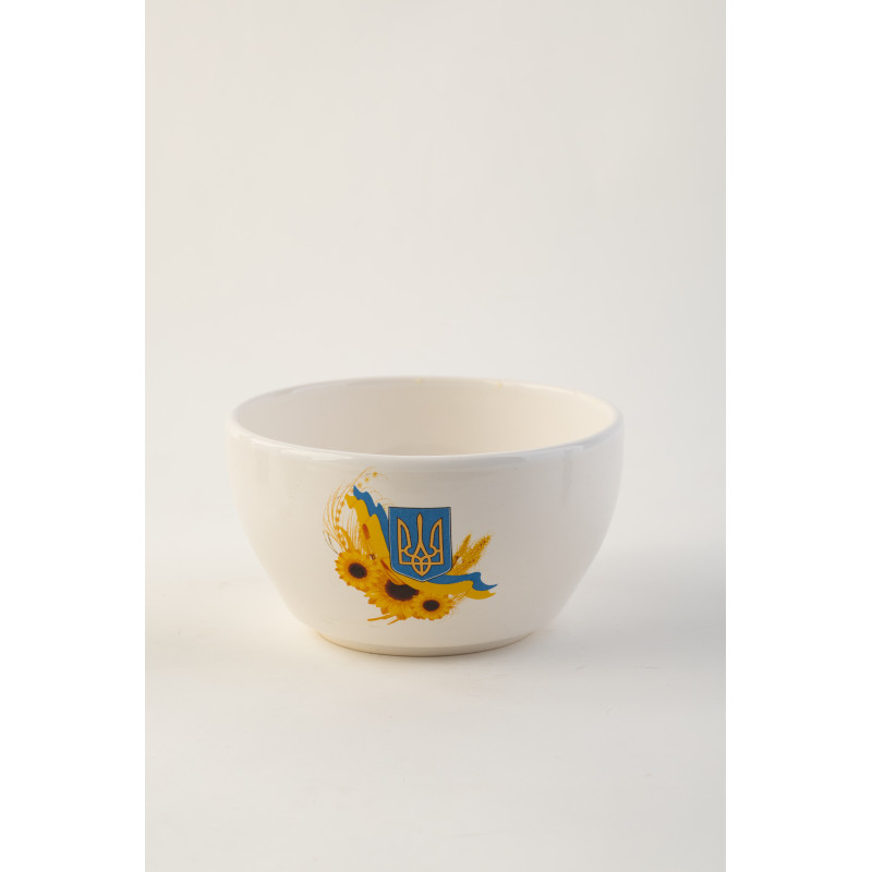 Піала Ideal Ceramic 500мл, з гербом України