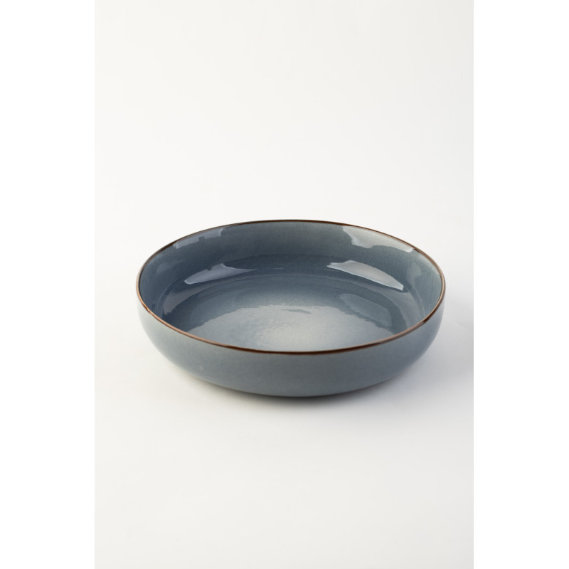 Боул  Ideal Ceramic 23см сіро-голубий