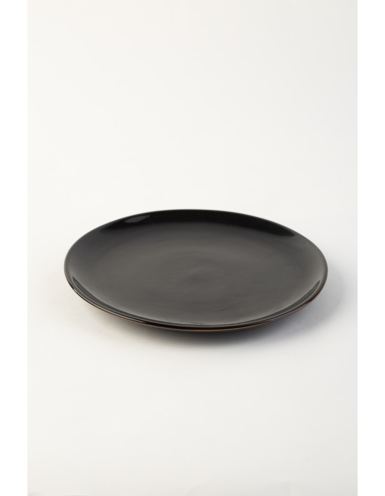 Тарілка Ideal Ceramic десертна 21 см чорна	