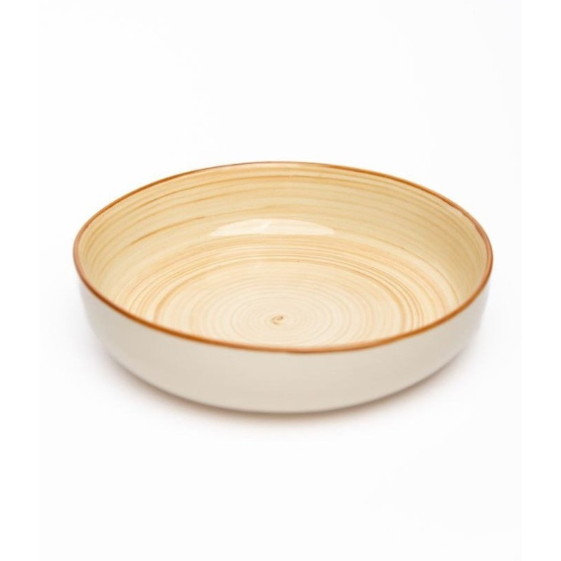 Боул  Ideal Ceramic 16см спіраль коричнева