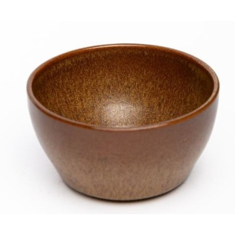 Піала  Ideal Ceramic 500мл коричневий з золотом