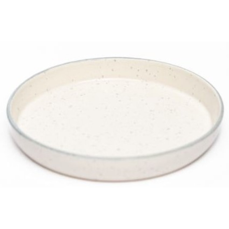 Тарілка з бортом  Ideal Ceramic , 15см з сірим вкрапленням