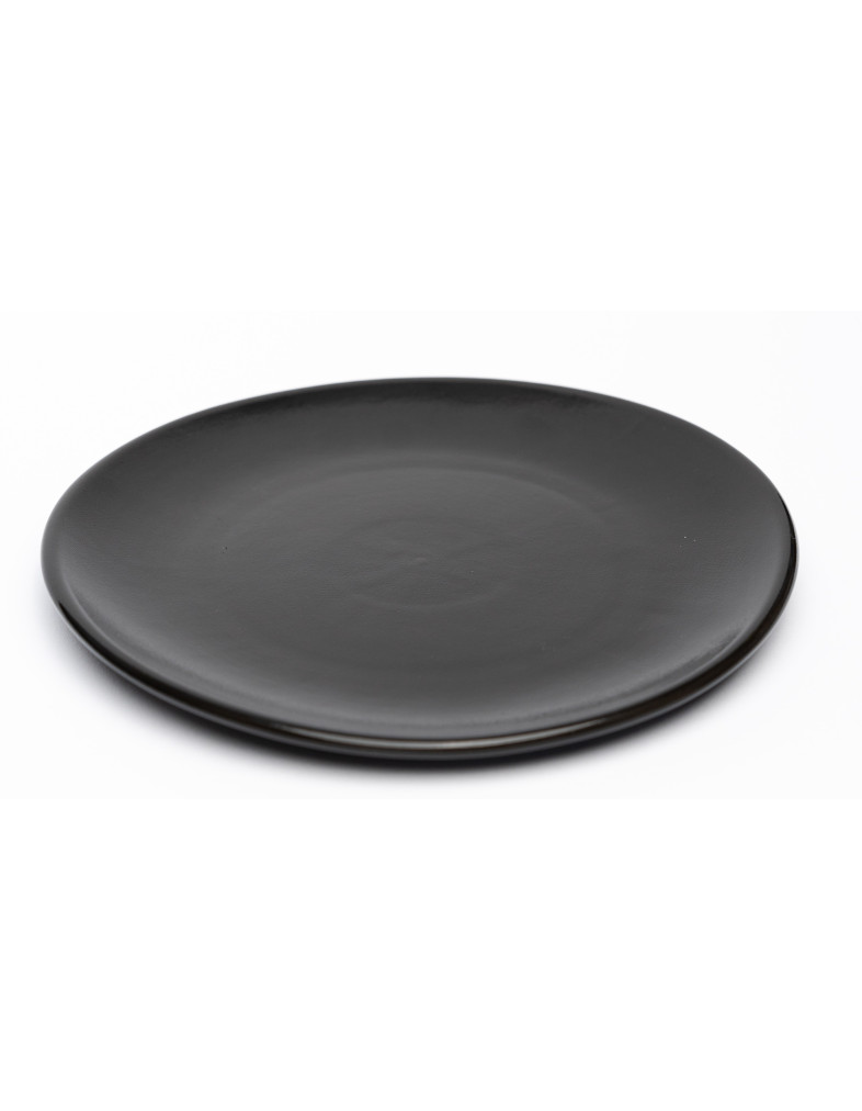 Тарілка підставна  Ideal Ceramic 25см чорна