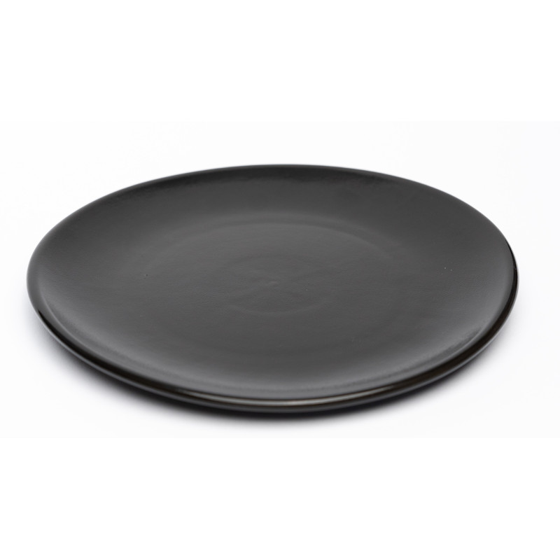 Тарілка підставна  Ideal Ceramic 25см чорна
