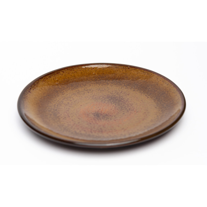 Тарілка підставна  Ideal Ceramic 25см ефект потік