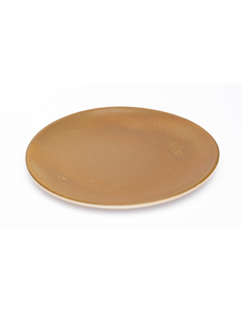 Тарілка підставна  Ideal Ceramic 25см ефект пісочна