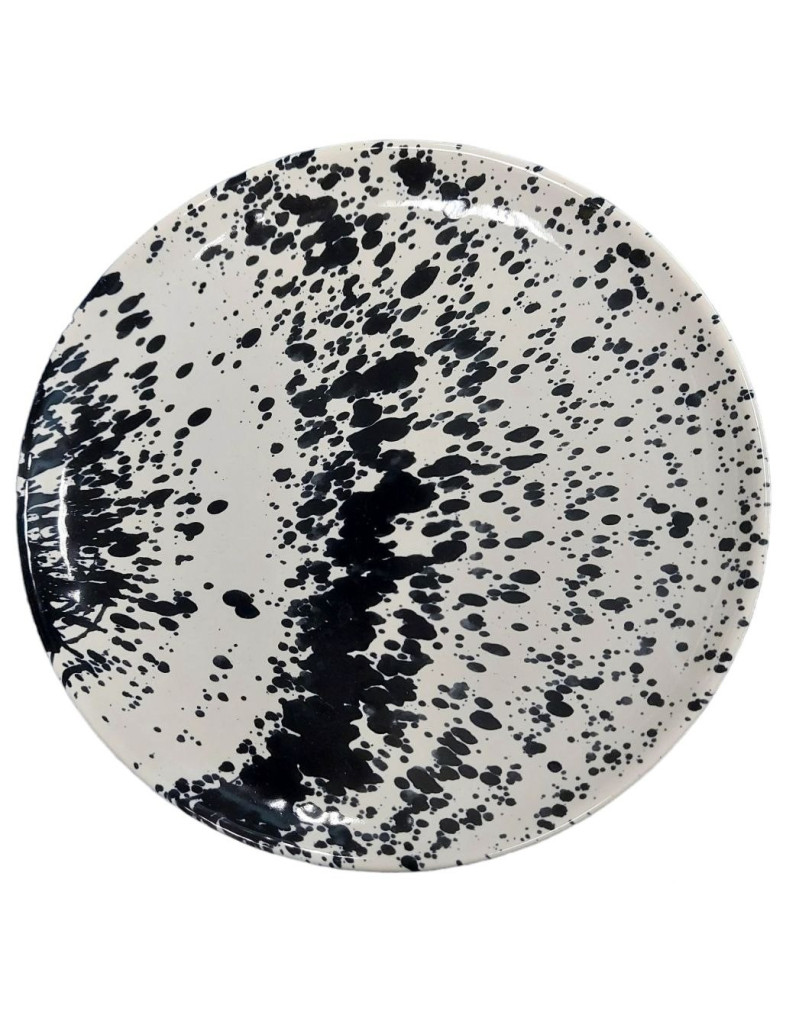 Тарілка підставна  Ideal Ceramic 25см з набризгом